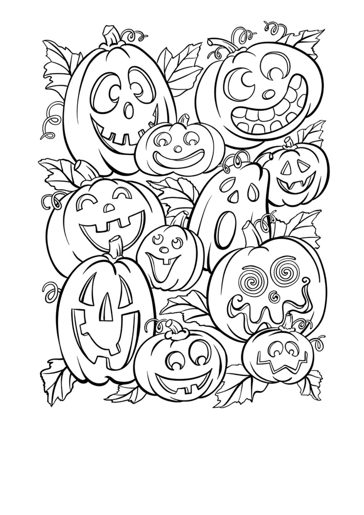 Riscos e Desenhos  Desenhos para Colorir: Halloween